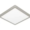 Plafondi EGLO Fueva 5 led 20,5W 28,5x28,5cm mattanikkeli/valkoinen