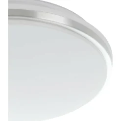 Plafondi EGLO Pinetto 18W Ø34cm valkoinen/musta