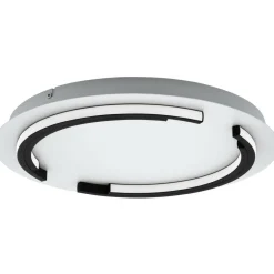 Plafondi EGLO Zampote led 25W Ø42cm valkoinen/musta