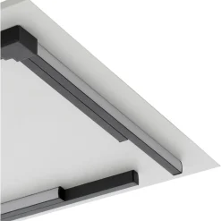 Plafondi EGLO Zampote led 25W 38x38cm valkoinen/musta