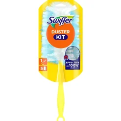 Pölyhuiska Swiffer Duster aloituspakkaus (varsi + 5 huiskaa)