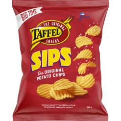Poimuperunalastu Taffel 260 g Sips