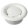 Poistoilmaventtiili Europlast DM 100 mm metalli valkoinen