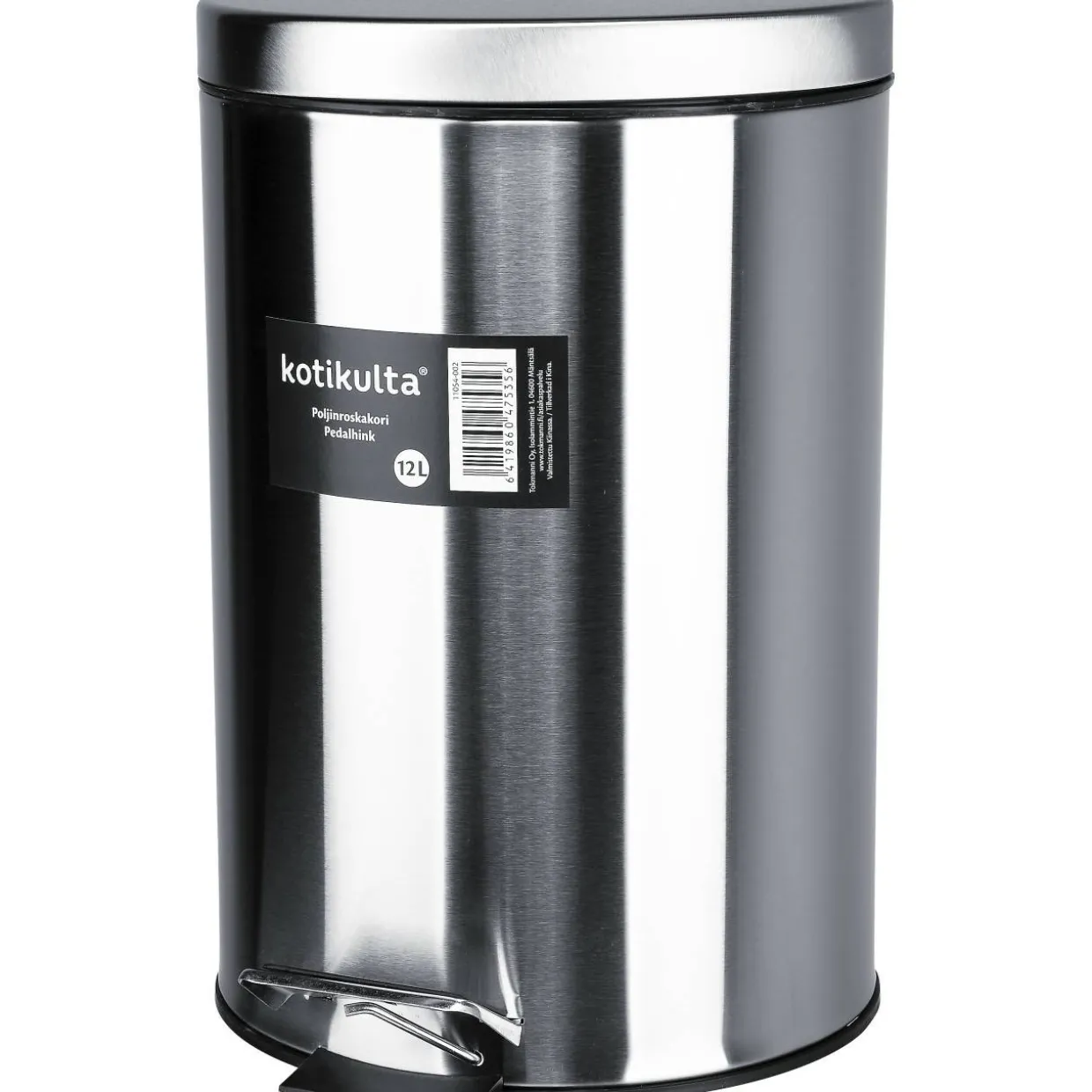 Poljinroskakori 12 l teräs