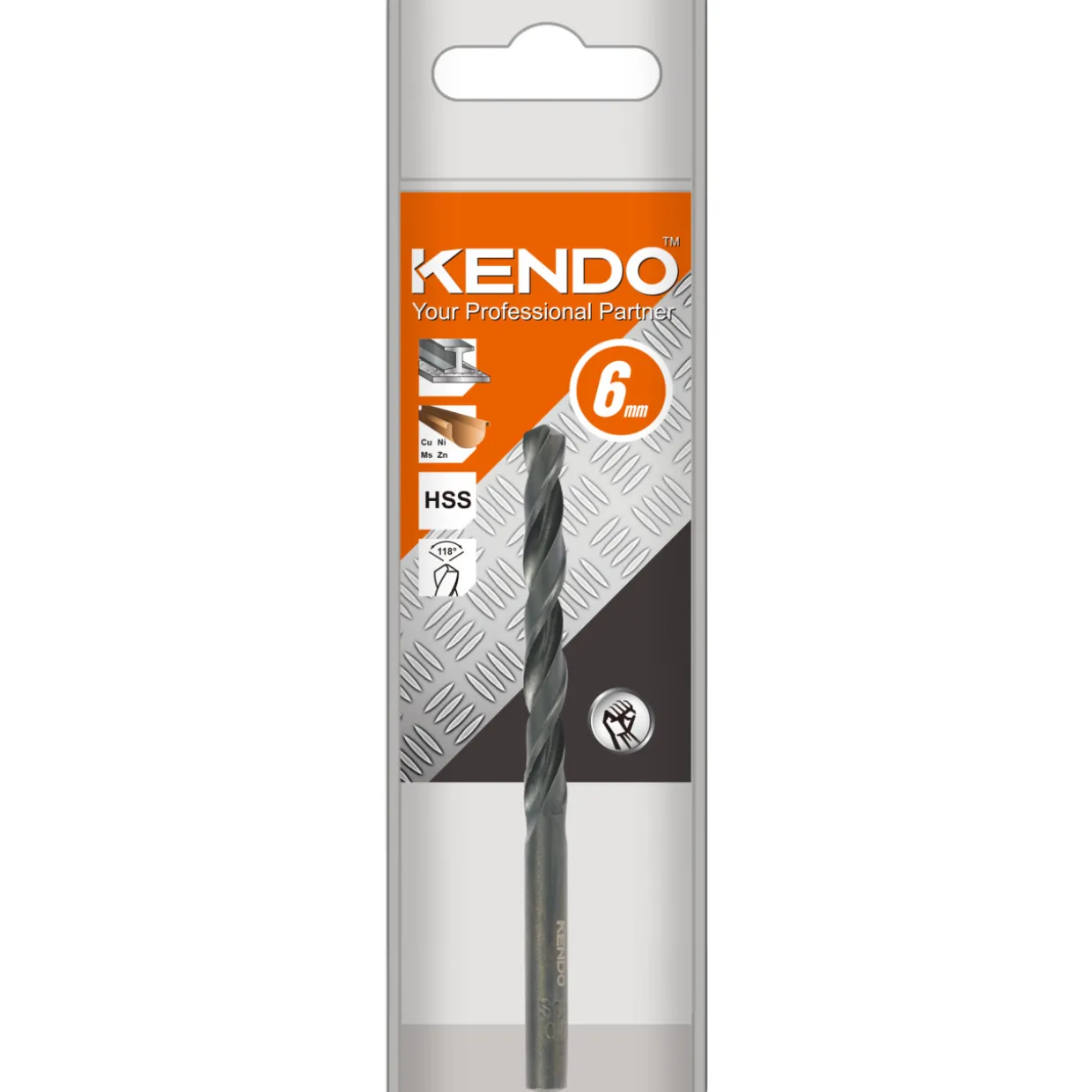Poranterä Kendo 6,0 mm HSS