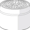Poresuutin B sk Oras 232201 M22x1
