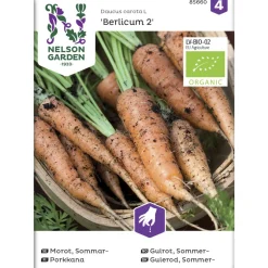 Porkkana siemen Nelson Garden Basic Berlicum 2 Organic