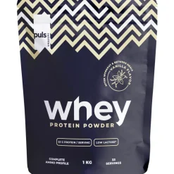 Proteiinijauhe Puls 1 kg Whey vanilja