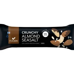 Proteiinipatukka Foodin 50 g Manteli-merisuola