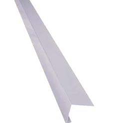 Päätypelti Keraplast, 40+40 mm, 90° vaaleanharmaa 1,25 m + PC-täytesoiro
