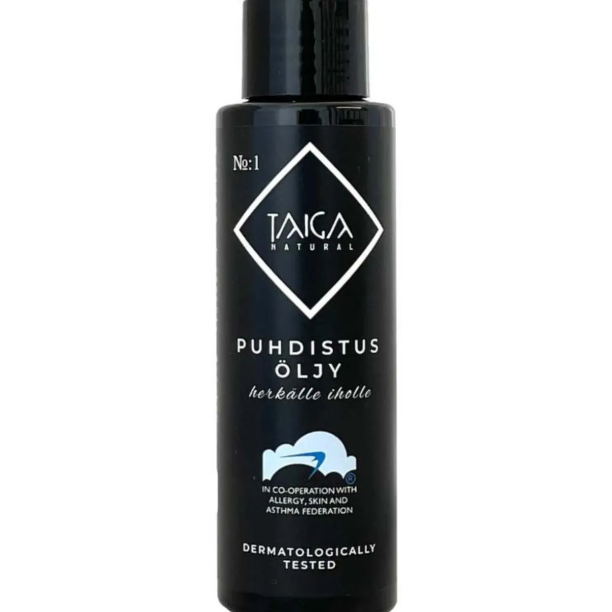 Puhdistusöljy Taiga Cosmetics 100 ml allergiatestattu