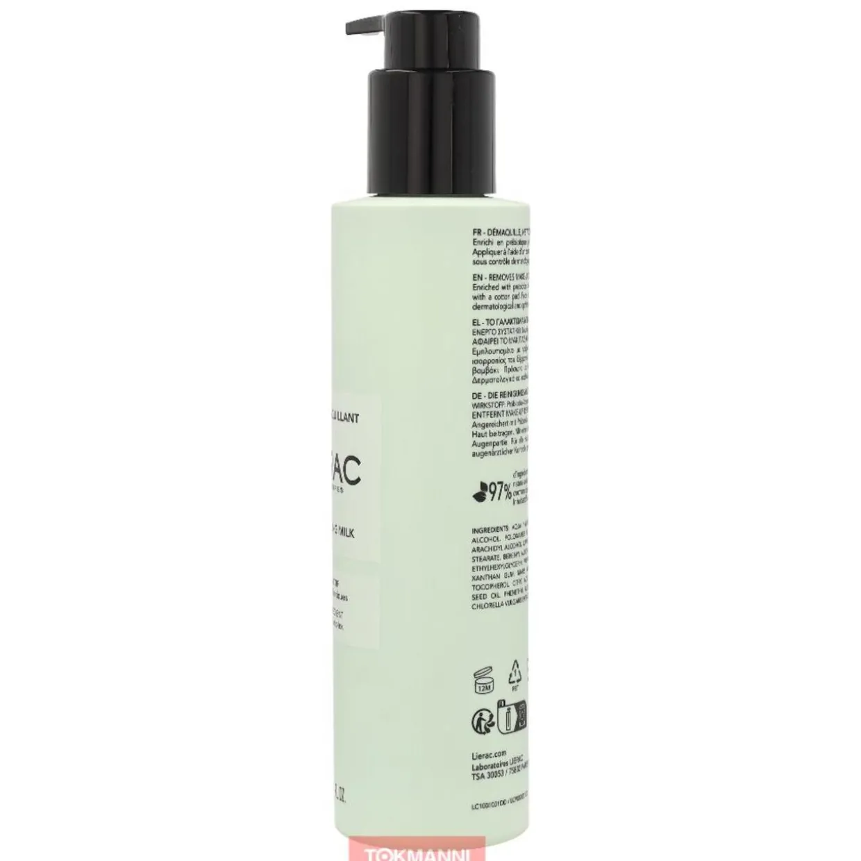 Puhdistusmaito, Lierac 200 ml