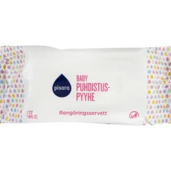 Puhdistuspyyhe Pisara 72 kpl Baby