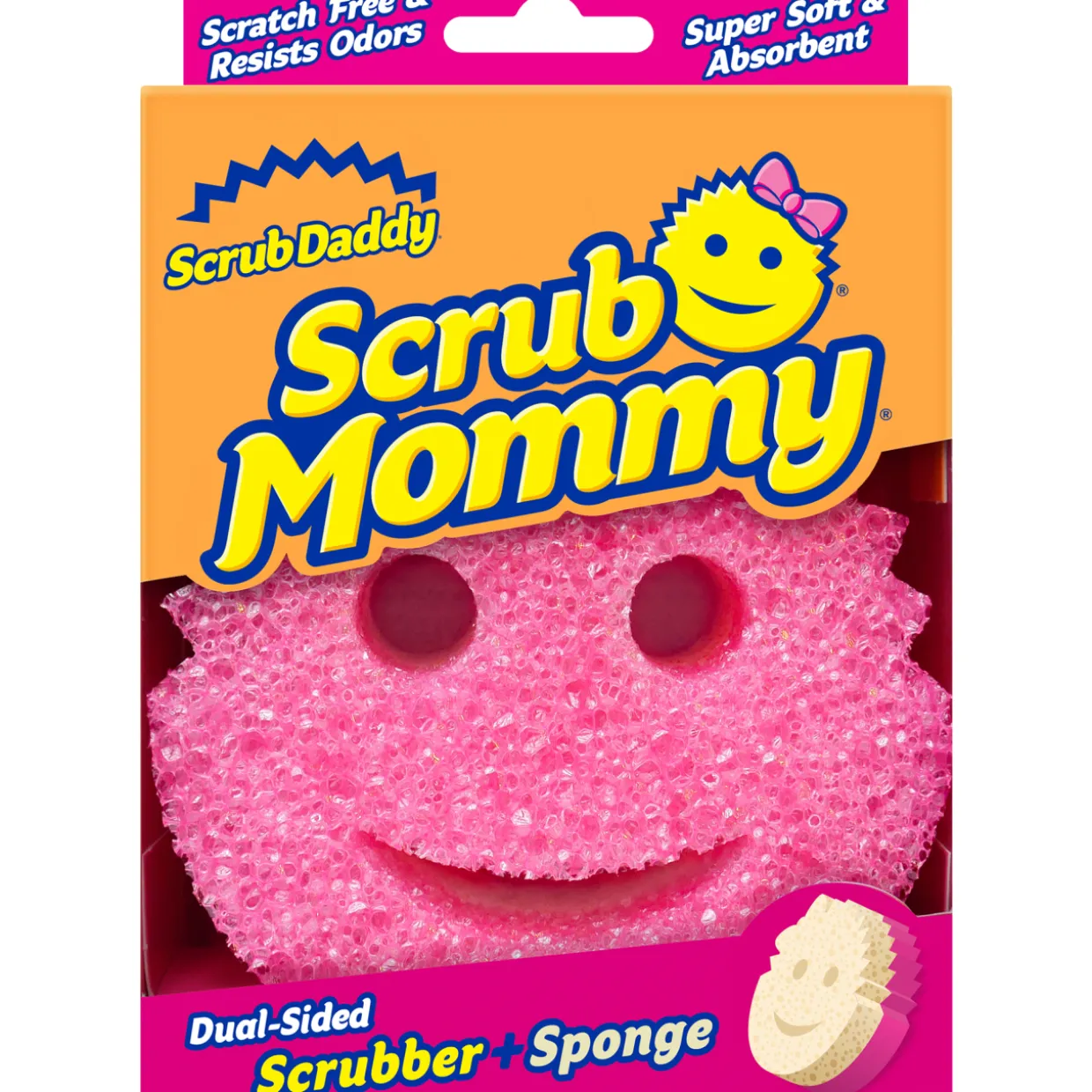 Puhdistussieni Scrub Daddy Scrub Mommy