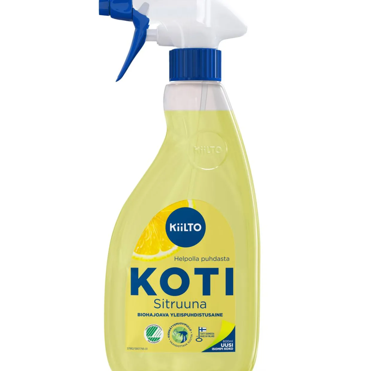 Puhdistussuihke Kiilto 600 ml Sitruuna