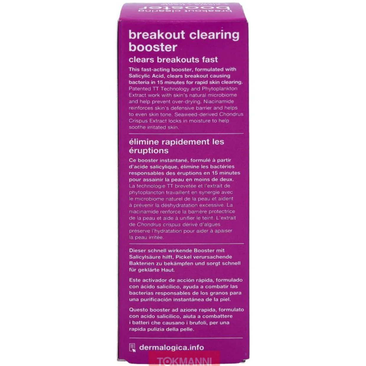 Puhdistusvoide, Dermalogica 30 ml ClearStart Breakout Clearing Booster