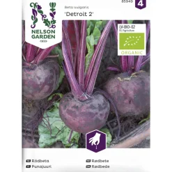 Punajuuri siemen Nelson Garden Basic Detroit 2 Organic