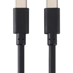 Punottu kaapeli Mobia USB-C, USB-C 60 W musta, 1 m