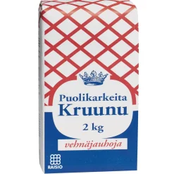 Puolikarkea vehnäjauho 2 kg