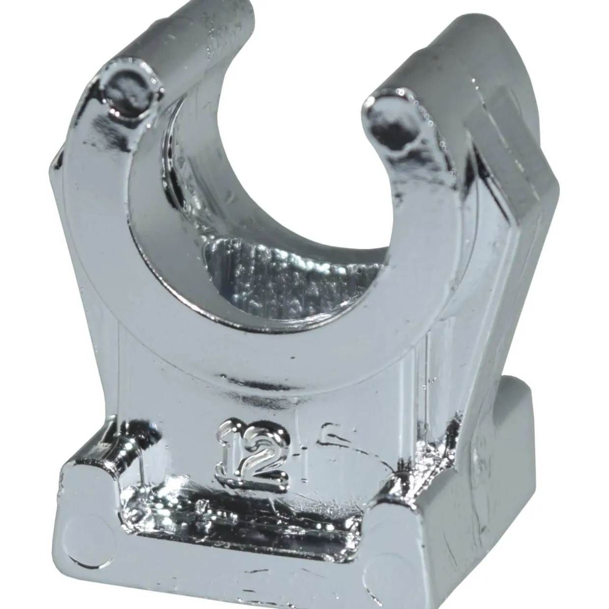 Putkipidin 12mm 1-os krom Cu-putkille 4kpl