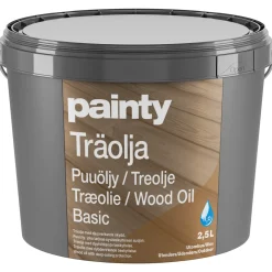 Puuöljy Painty 2,5 l ruskea