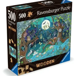 Puupalapeli Ravensburger 500 palaa Fantasy Forest