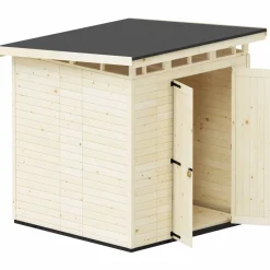 Puutarhavaja Upyard Strongbox XL, 203 x 203 x 230 cm, luonnollinen väri