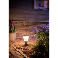 Pylväsvalaisin Philips Hue Econic White and Color Ambiance 15W, musta