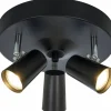 Pyöreä kattospotti Aneta Lighting Pilot 3-osainen