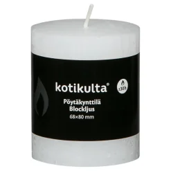 Pöytäkynttilä Kotikulta Rustic 7 x 8 cm