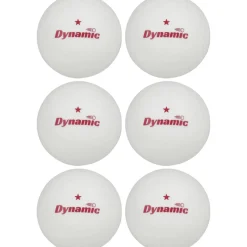 Pöytätennispallot Dynamic 6 kpl, 1