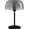Pöytävalaisin EGLO Solo 2 40W 26x41,5cm savulasi/musta
