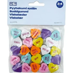 Pyyhekumi Iisi 24 kpl sydän
