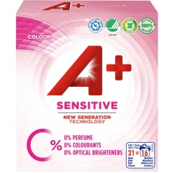 Pyykinpesujauhe A+ 700 g Sensitive Color