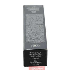 Rajauskynä, Chanel 0,3 g Stylo Yeux Waterproof Long Lasting #88 Noir Intense