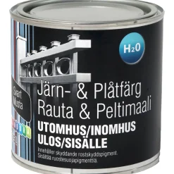 Rauta- ja peltimaali Landora 0,75 l musta