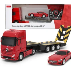 RC 1:26 Mercedes-Benz Actros with 1/24 scale Car 52 cm