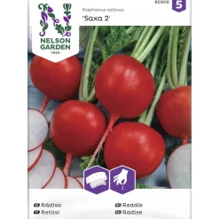 Retiisi siemen Nelson Garden Basic Saxa 2 kylvönauha