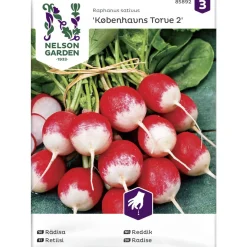 Retiisi siemen Nelson Garden Basic Københavns Torve 2 rund