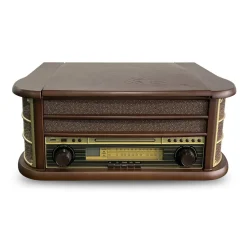 Retrolevysoitin Ideale+ AM/FM-radiolla
