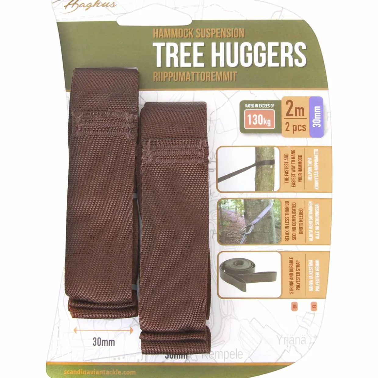 Riippumattoremmit Haghus Tree Huggers