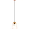 Riippuvalaisin Eglo E27-LED-A60 4 W kupari/ruskea
