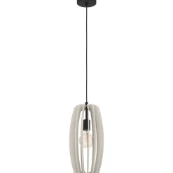 Riippuvalaisin EGLO Bajazzara 40W Ø26cm harmaa/musta