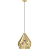 Riippuvalaisin EGLO Carlton 60W Ø31cm kulta