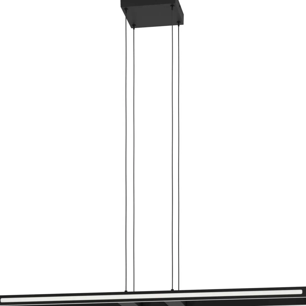 Riippuvalaisin EGLO conncect.z Salvilanas-z led 33W 116x20cm musta/valkoinen