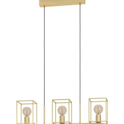 Riippuvalaisin EGLO Cumiole 3x40W 78x15cm kulta