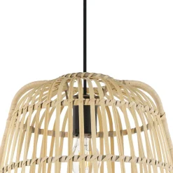 Riippuvalaisin EGLO Glyneath 40W Ø37,5cm rottinki/musta