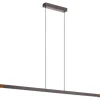 Riippuvalaisin EGLO Lisciana led 22W 126x3,5cm puu/harmaa/valkoinen