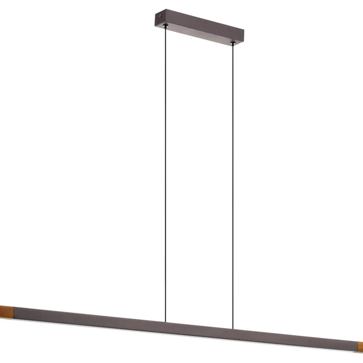 Riippuvalaisin EGLO Lisciana led 22W 126x3,5cm puu/harmaa/valkoinen