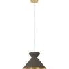 Riippuvalaisin EGLO Nastasia 40W Ø38cm cappuccino/messinki